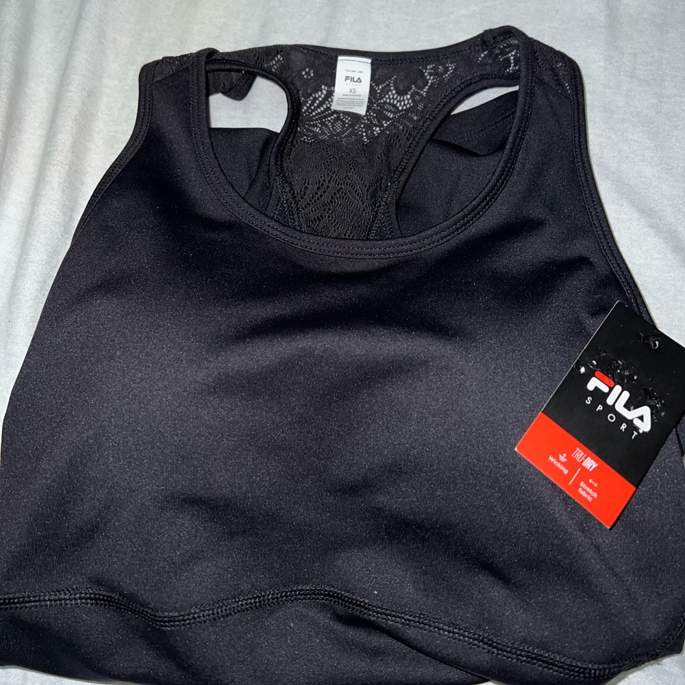 Black Fila Tank